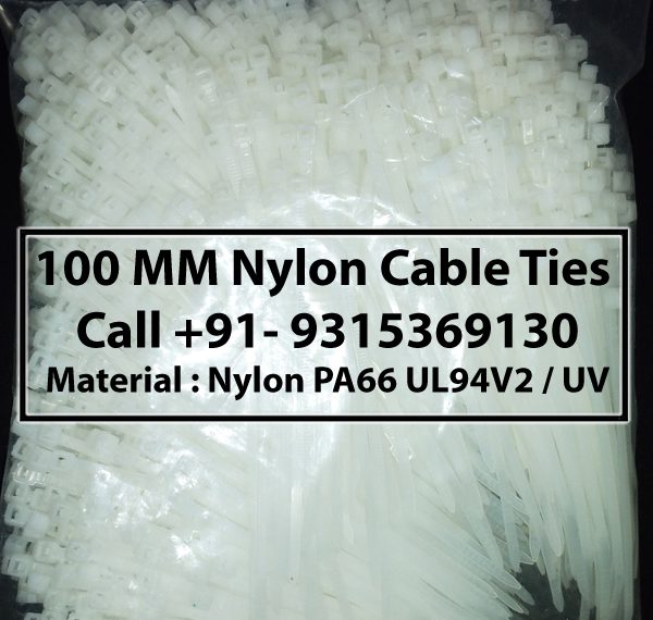 100mm nylon cable ties