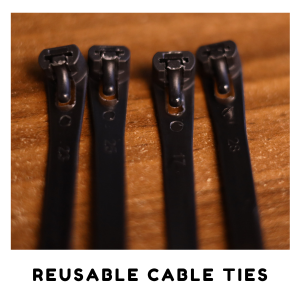 Reusable cable ties