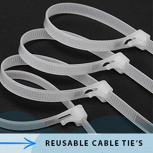 Reusable cable ties