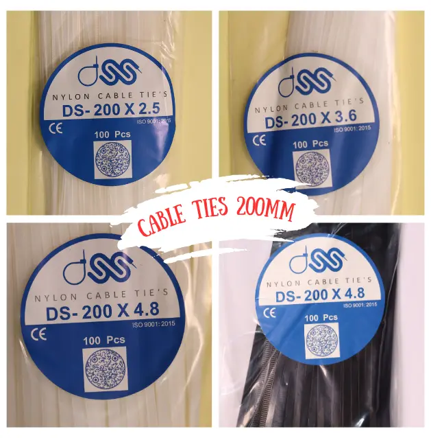 Cable Ties 200mm
